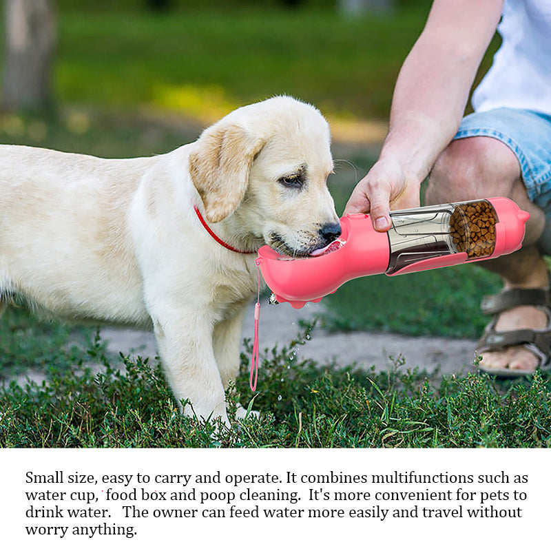 Pet Multi-Functional Water Bottle