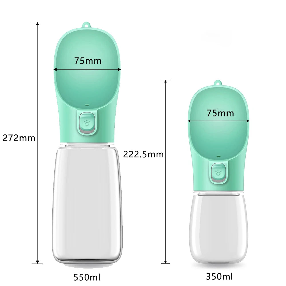 Portable Dog Water Bottle for Small Large Dogs Bowl Outdoor Walking Puppy Pet Travel Water Bottle Cat Drinking Bowl Dog Supplies