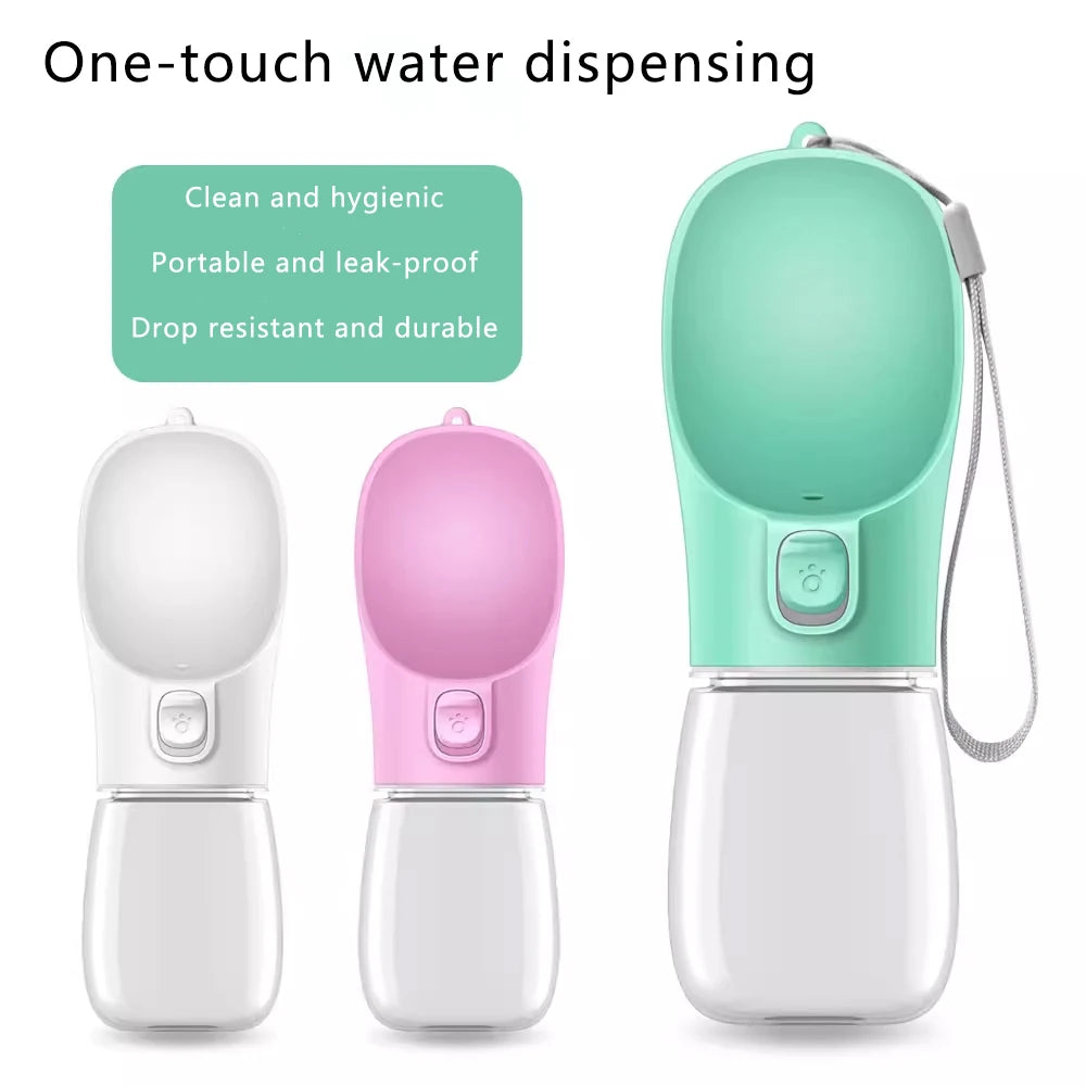 Portable Dog Water Bottle for Small Large Dogs Bowl Outdoor Walking Puppy Pet Travel Water Bottle Cat Drinking Bowl Dog Supplies